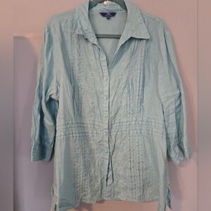 Tabi 100% Linen Blouse